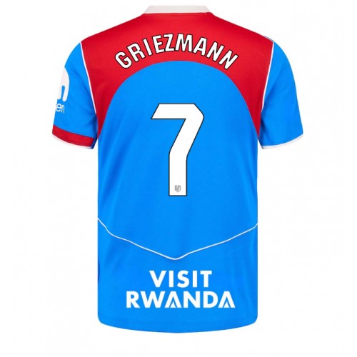 Moški Nogometni dresi Atletico Madrid Antoine Griezmann #7 Tretji 2025-26 Kratek Rokav